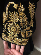 Load image into Gallery viewer, Velvet Embroidered Frock
