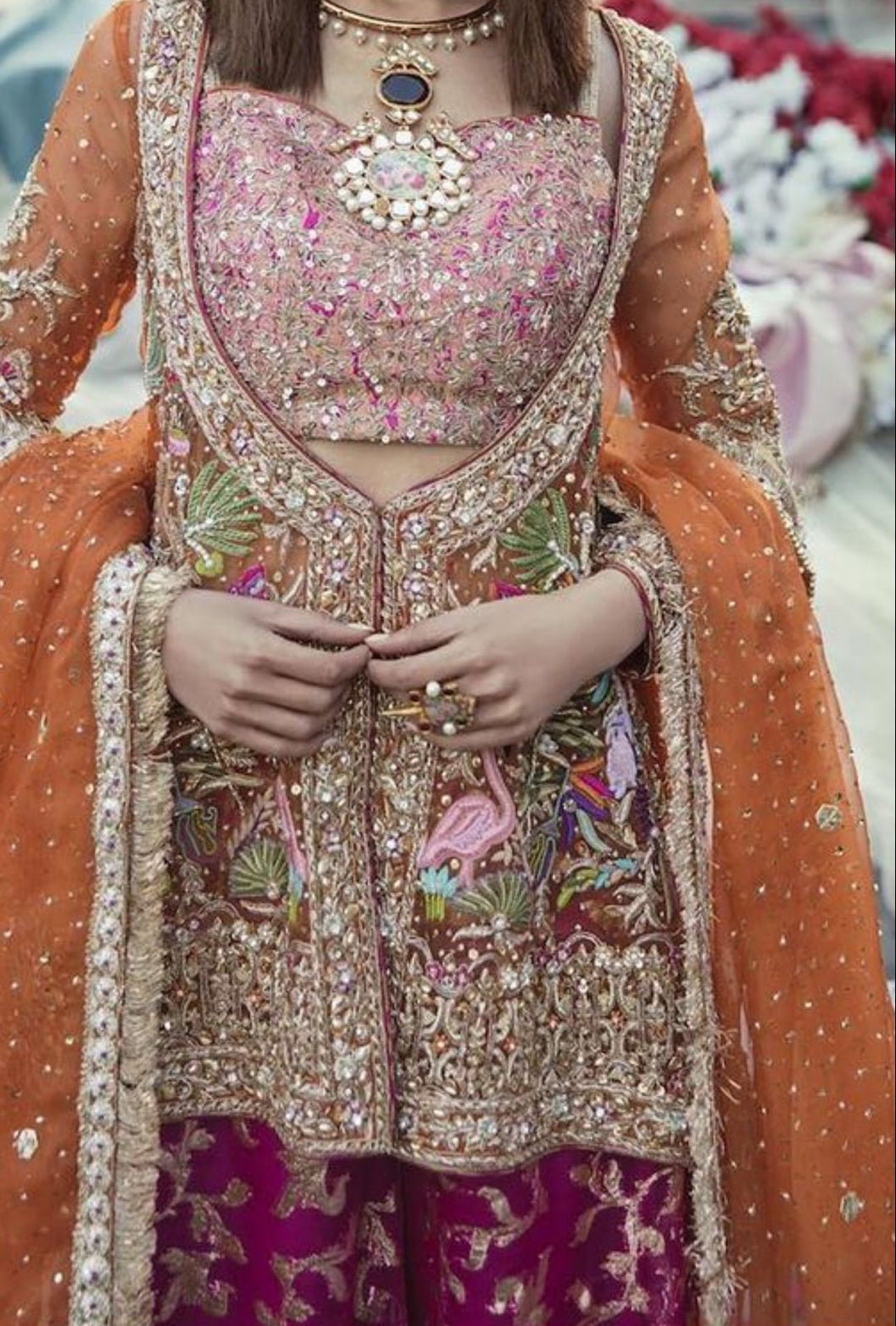 Mehndi Gharara