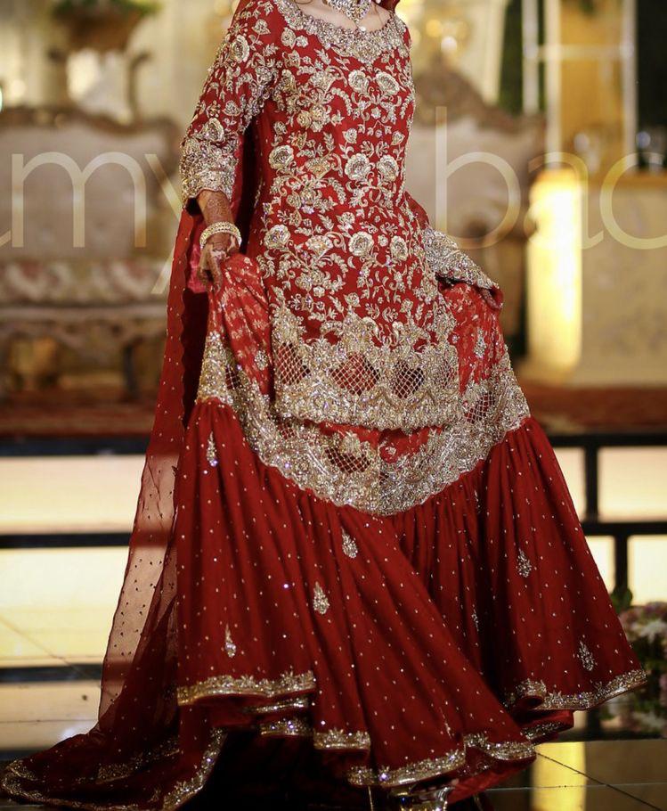 Bridal Gharara plus tail